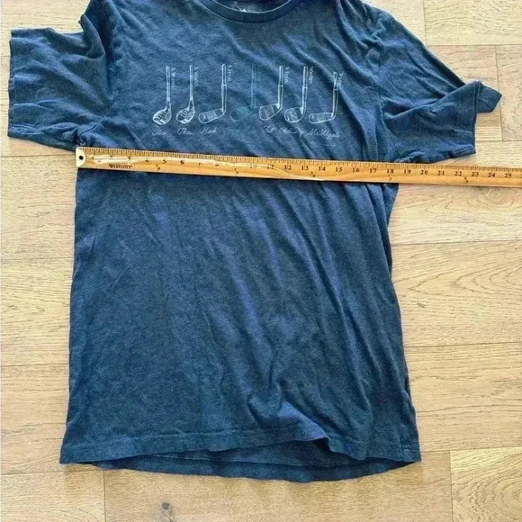 Travis Mathew You'll Do Golf Club Graphic Tee Blue Large - Picture 3 of 4